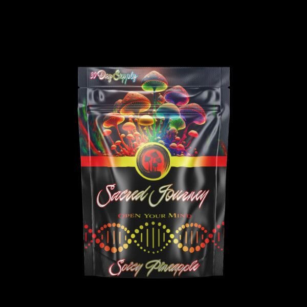 Sacred Journey Premium Mushroom Gummies - Spicy Pineapple