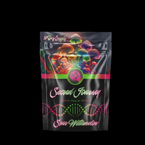 Sacred Journey Premium Mushroom Gummies - Sour Watermelon